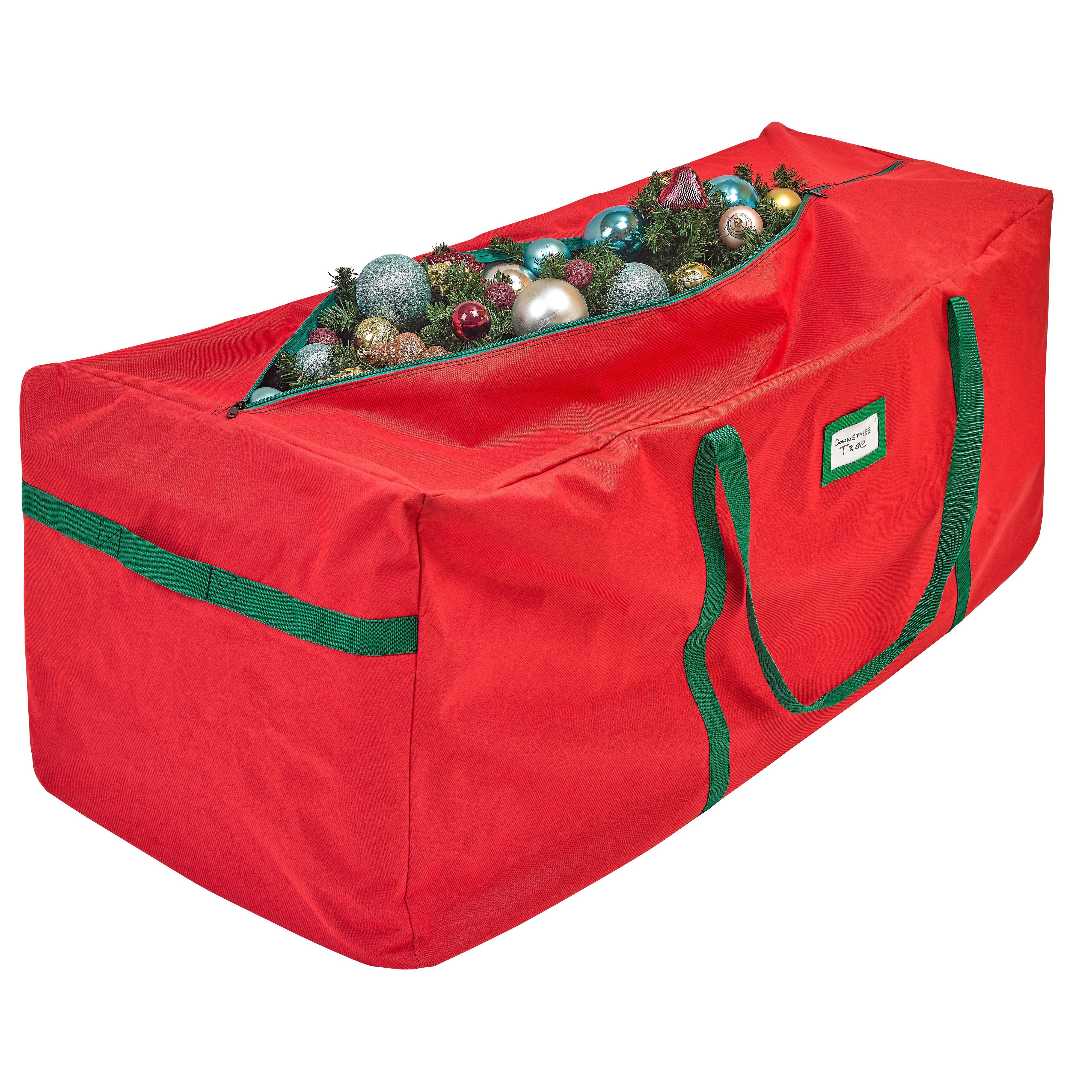 Christmas Tree Bag Heavy Duty 600D Oxford - Christmas Tree Bags Storage Fits Up To 9Ft, Waterproof Storage Bags with Reinforced Handles & Zipper