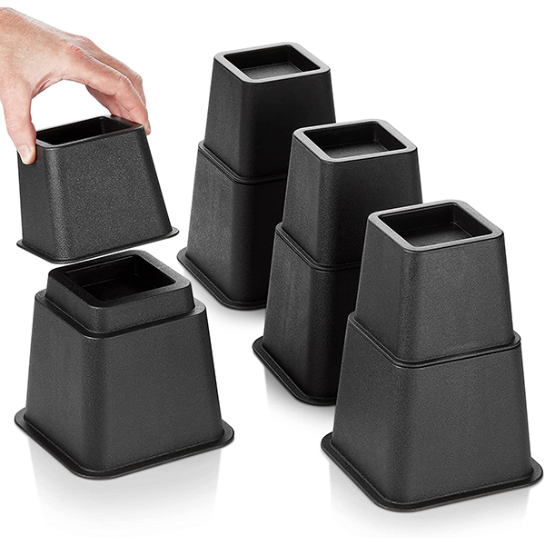 Bed Risers Hold N’ Storage