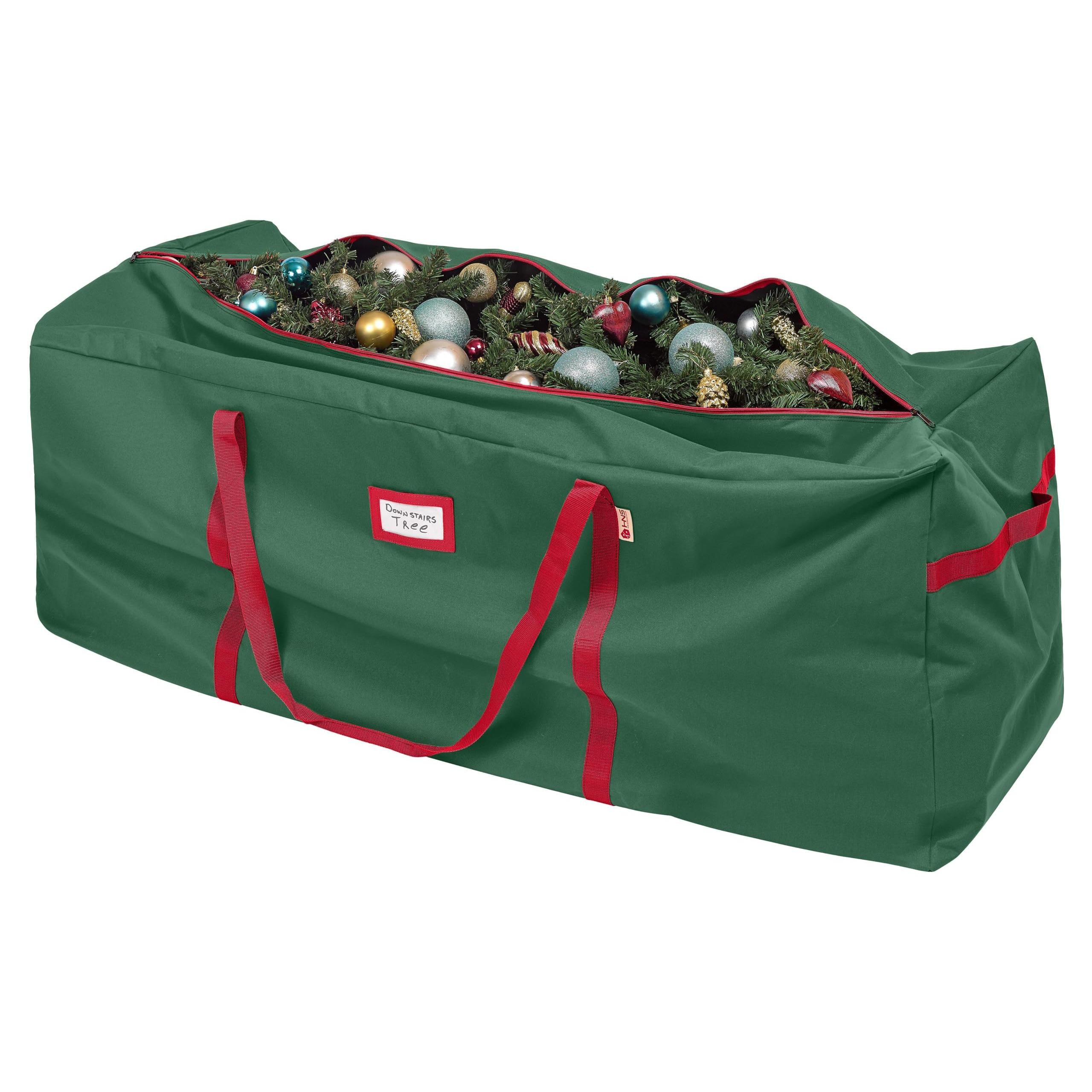 Christmas Tree Bag Heavy Duty 600D Oxford - Christmas Tree Bags Storage Fits Up To 9Ft, Waterproof Storage Bags with Reinforced Handles & Zipper