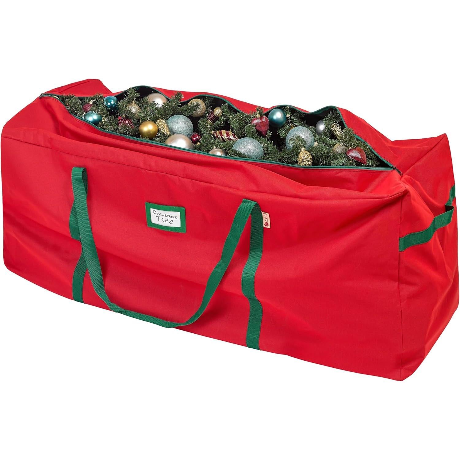 Christmas Tree Bag Heavy Duty 600D Oxford - Christmas Tree Bags Storage Fits Up To 9Ft, Waterproof Storage Bags with Reinforced Handles & Zipper