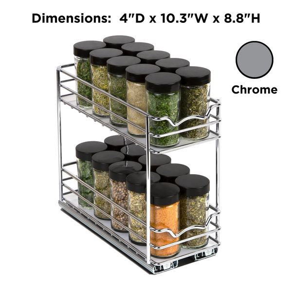 Pull Out Spice Racks Hold N’ Storage