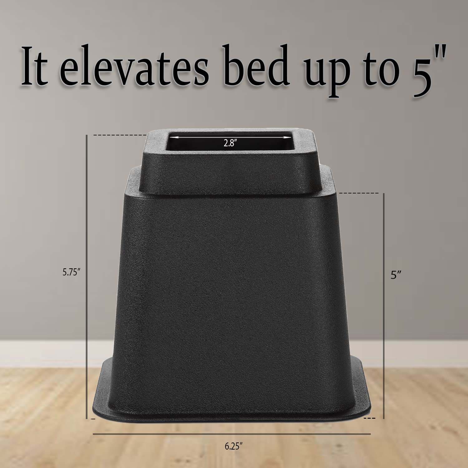 HOLDN’ STORAGE Bed Risers, Furniture Risers - Heavy Duty – Hold N’ Storage