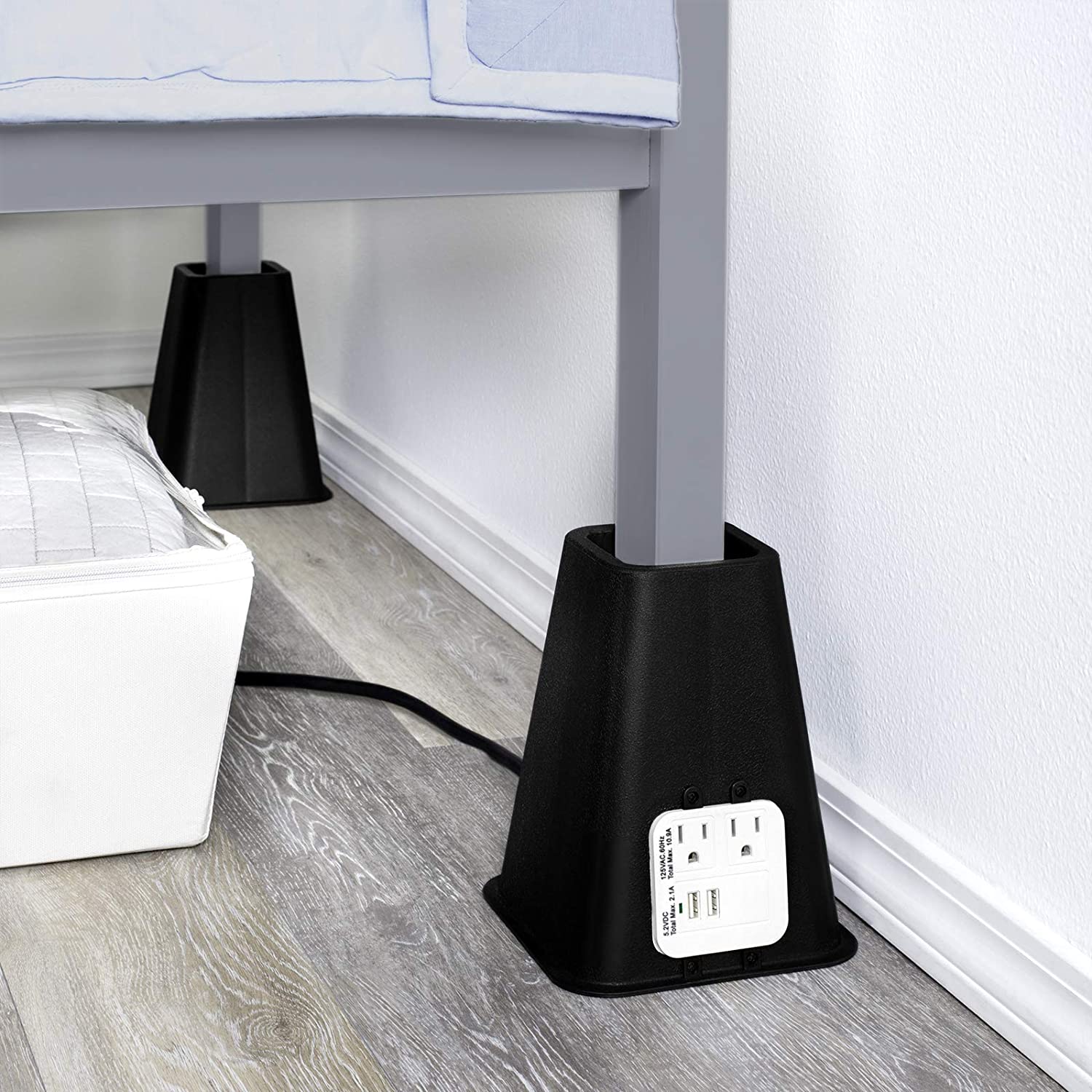 HOLDN’ STORAGE Bed Risers, Furniture Risers - Heavy Duty