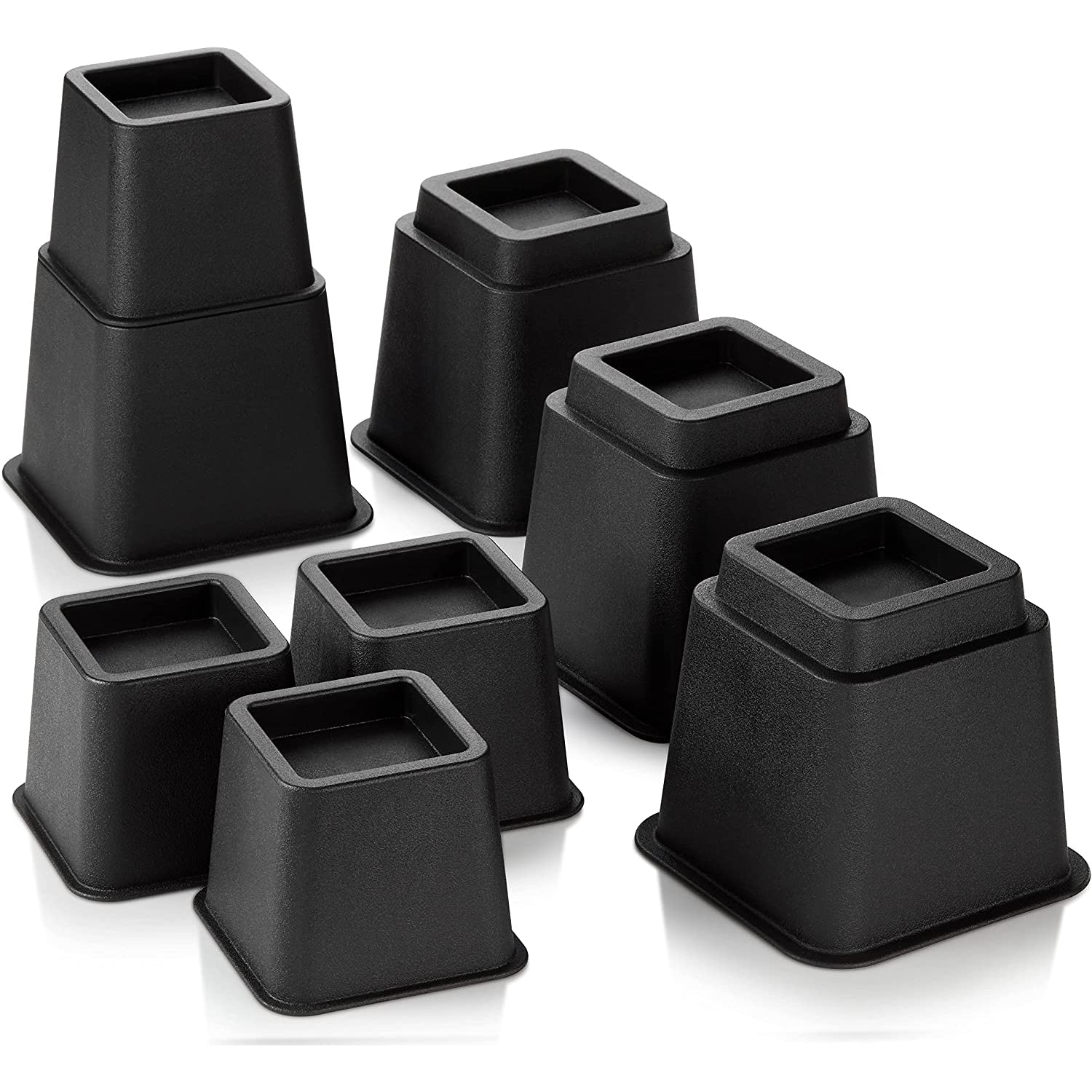 HOLDN’ STORAGE Bed Risers, Furniture Risers - Heavy Duty