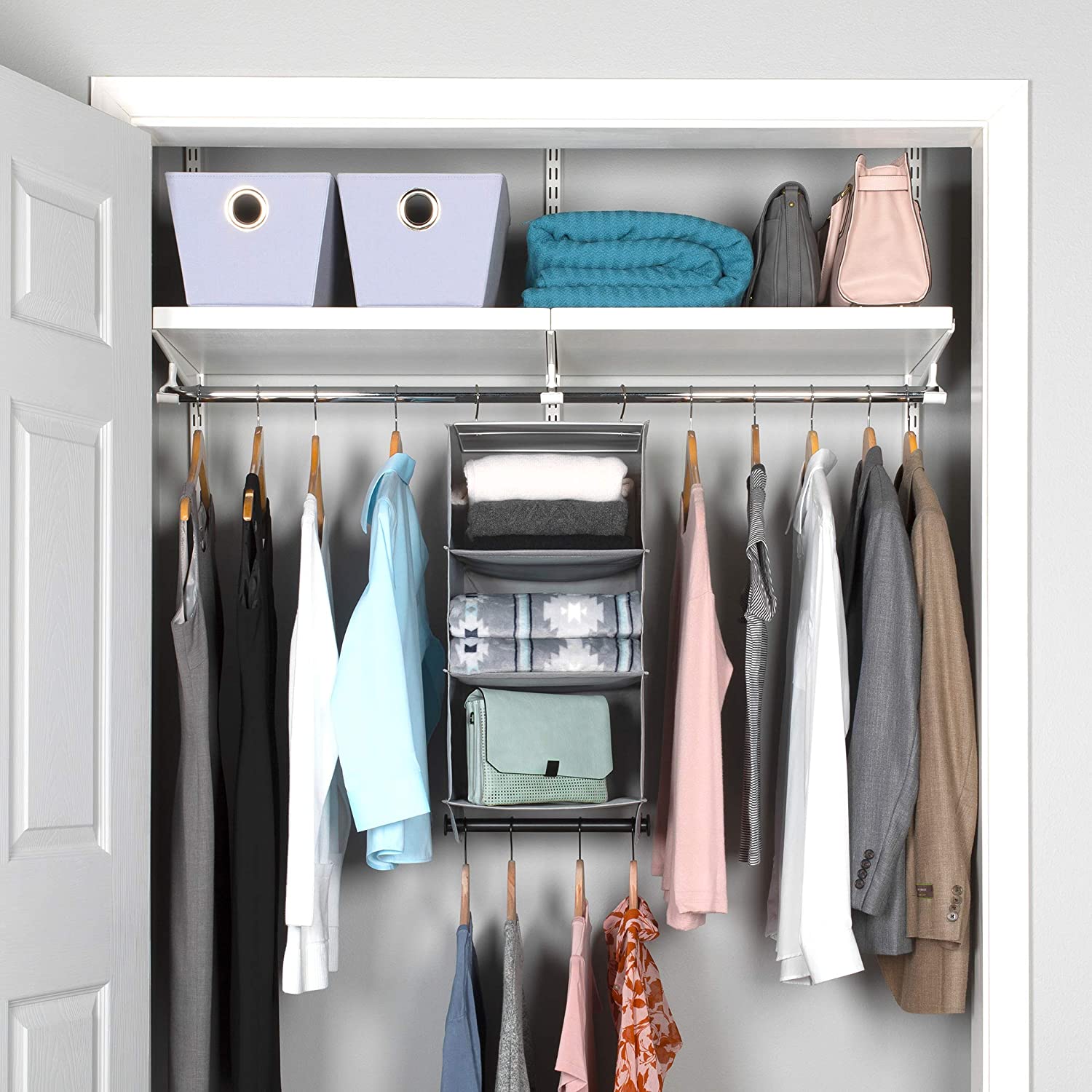 Hanging Closet Organizers - Closet Storage and RV Closet Organizer - G ...