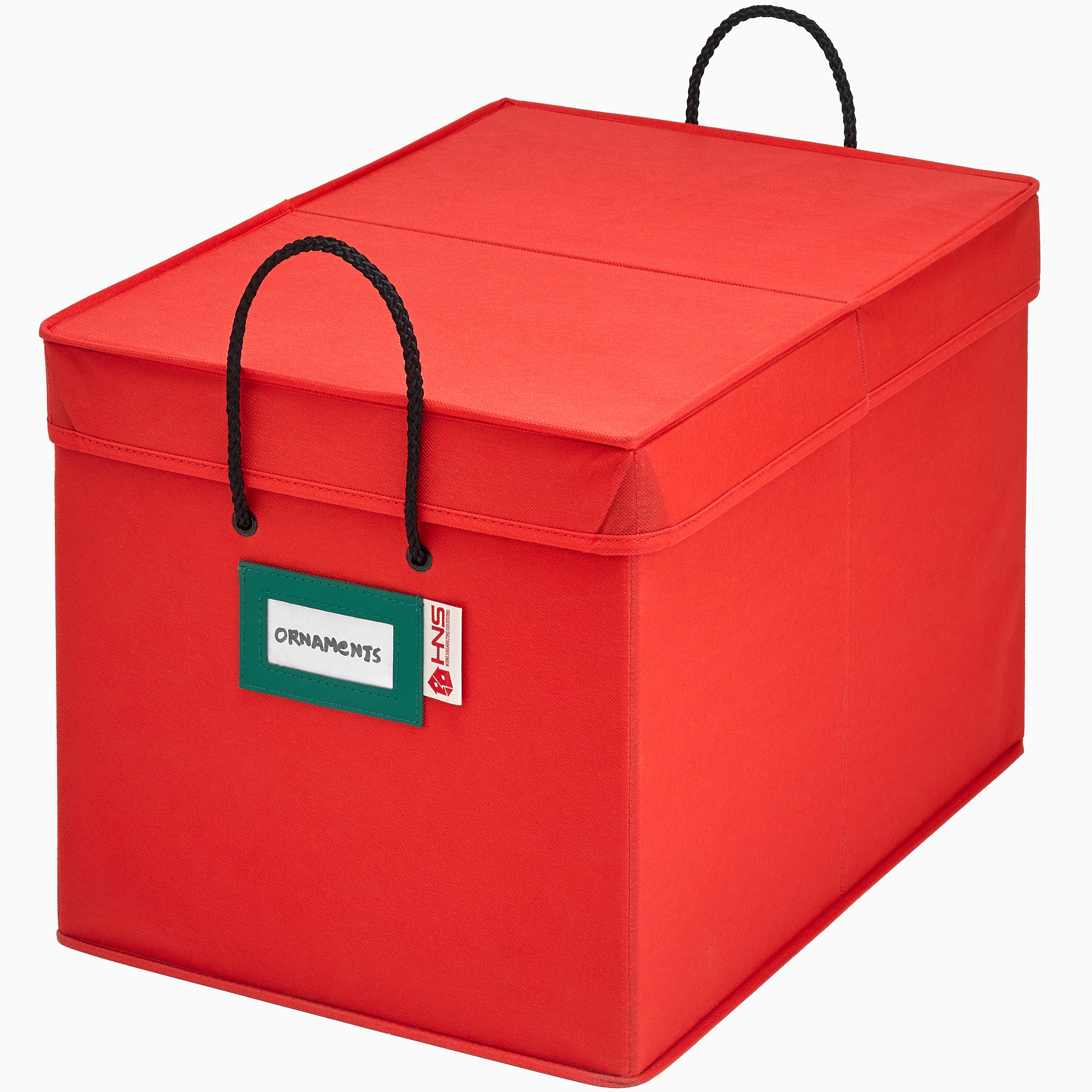 Christmas Ornament Storage Container Box – Heavy Duty, Premium Quality Non-Woven Storage Bins.
